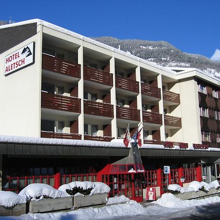 Hotel Restaurant Aletsch Mörel Exterior foto