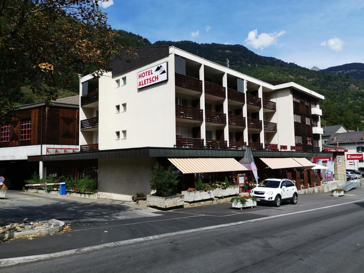 Hotel Restaurant Aletsch Mörel Exterior foto