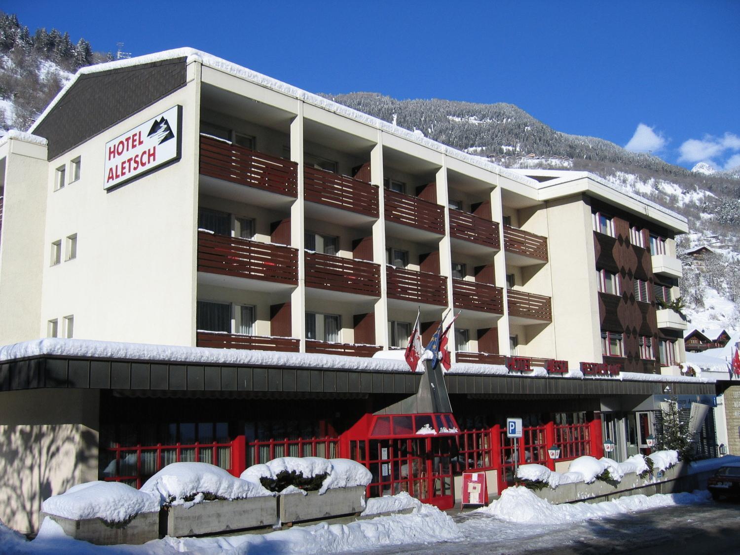 Hotel Restaurant Aletsch Mörel Exterior foto